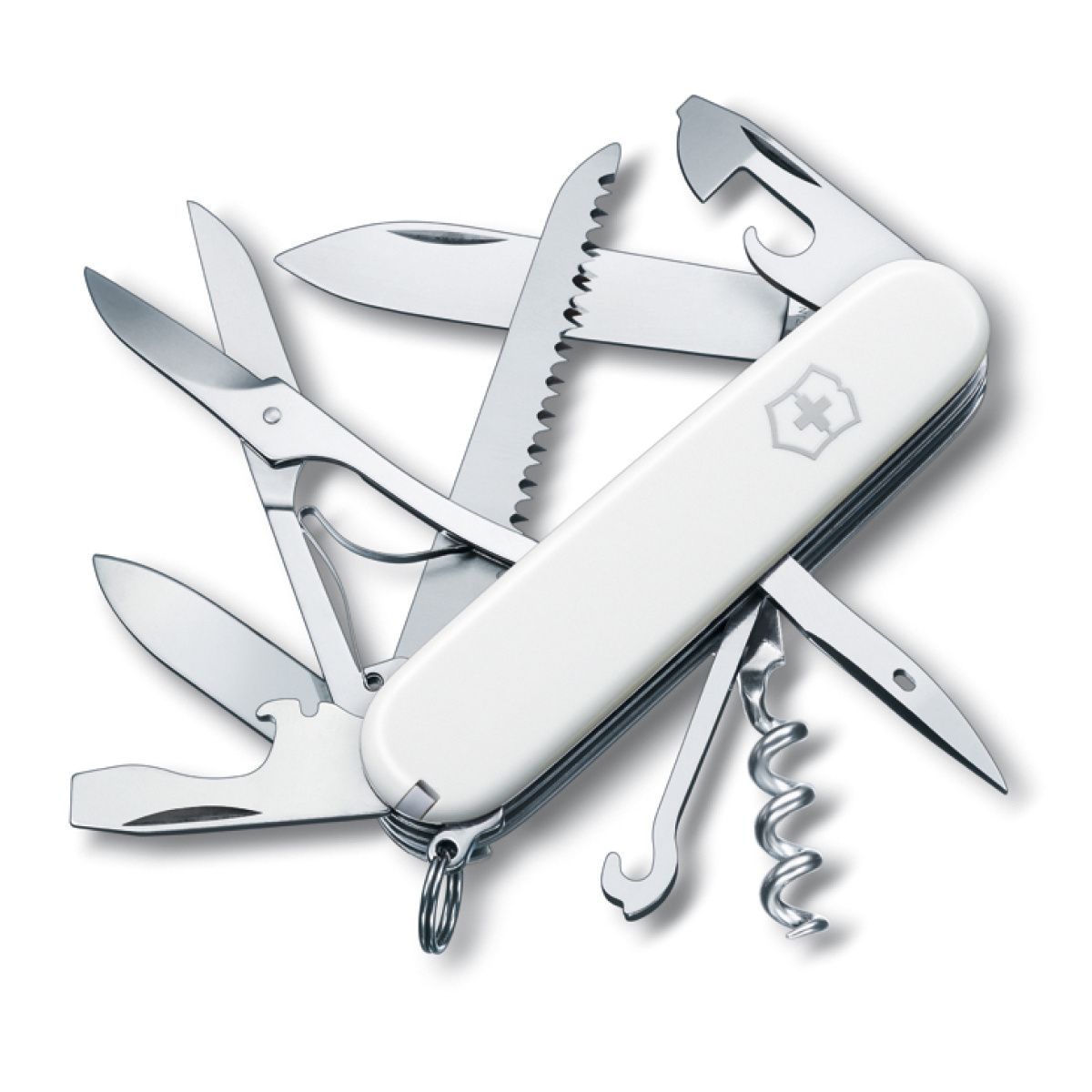 Nůž zavírací Victorinox Huntsman - bílý