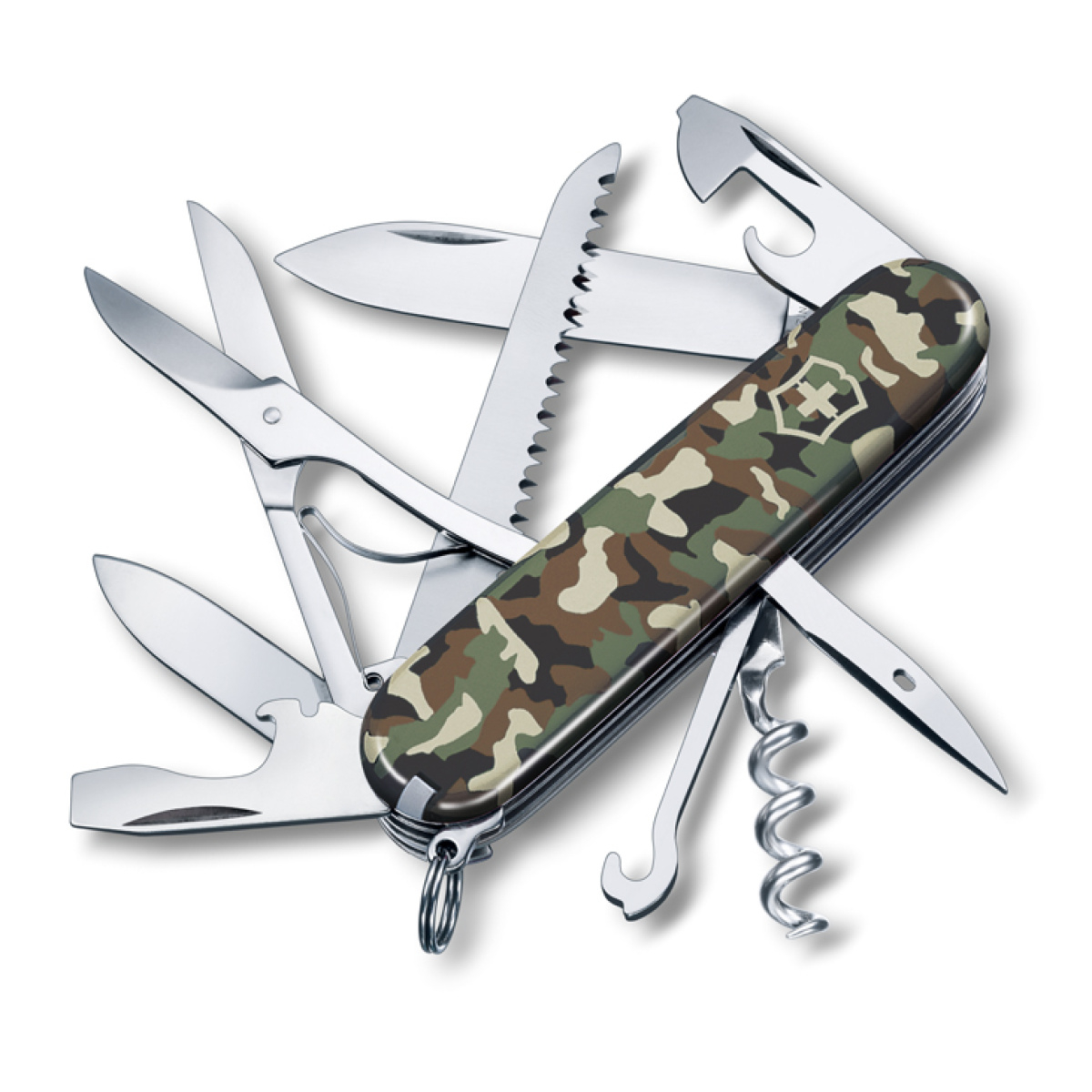 Nůž zavírací Victorinox Huntsman - woodland