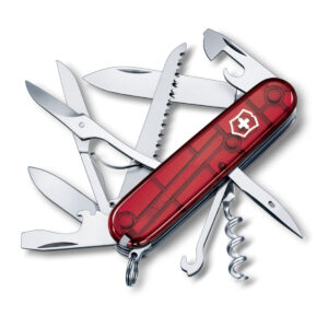 Nůž zavírací Victorinox Huntsman Translucent - červený
