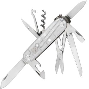 Nůž zavírací Victorinox Huntsman Translucent - stříbrný