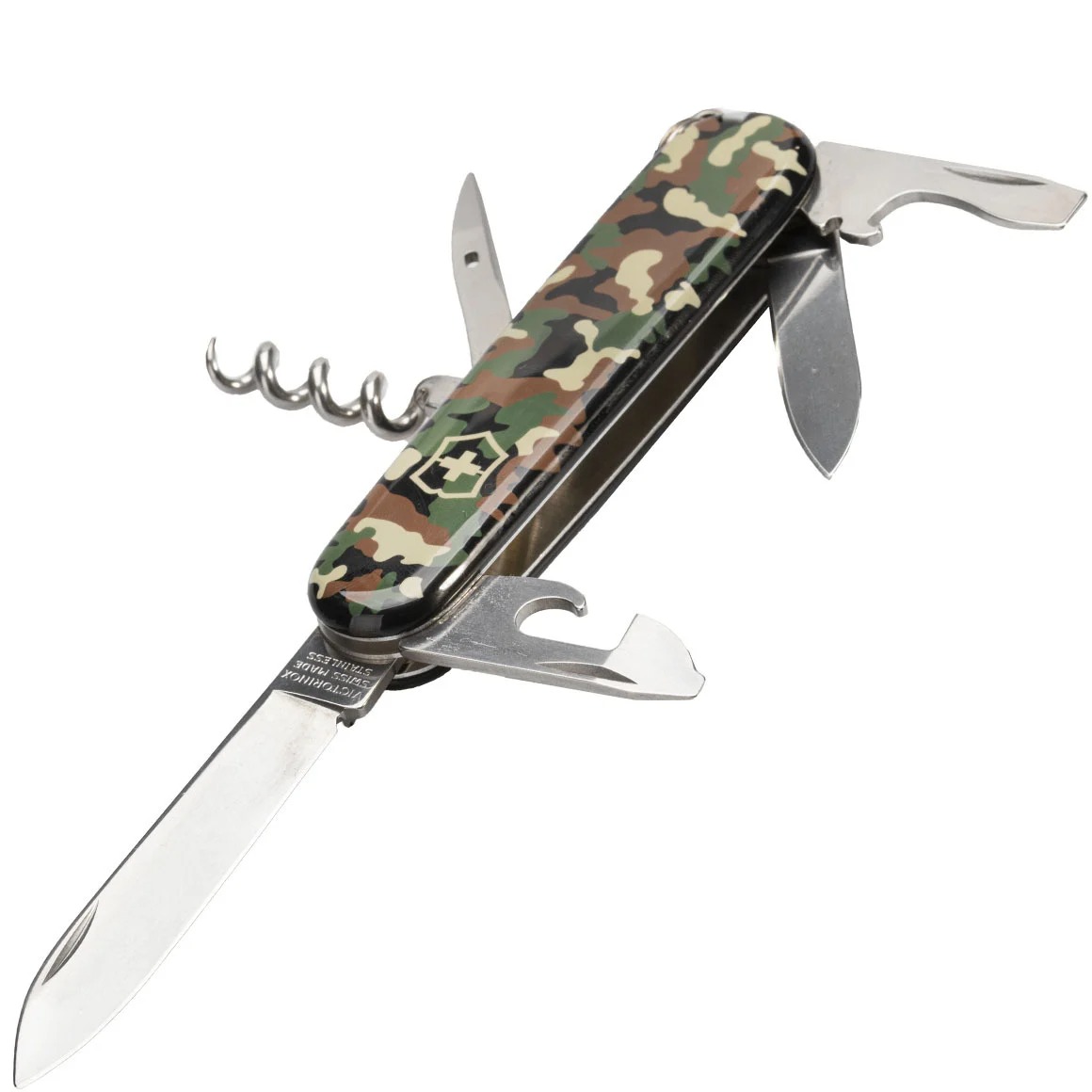 Nůž zavírací Victorinox Spartan - woodland - Obrázek 4