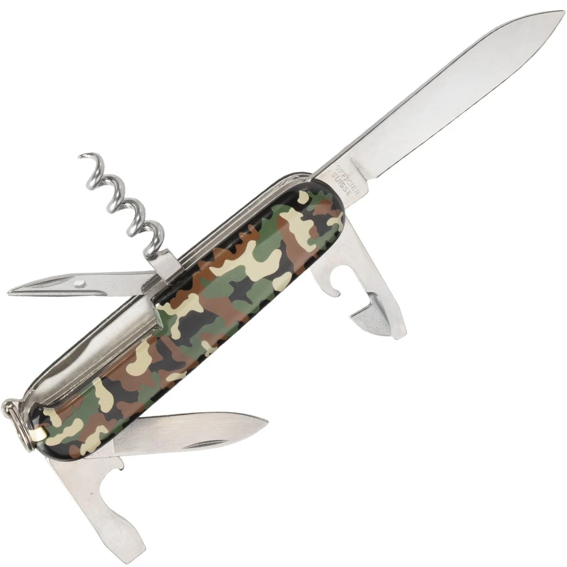 Nůž zavírací Victorinox Spartan - woodland - Obrázek 5