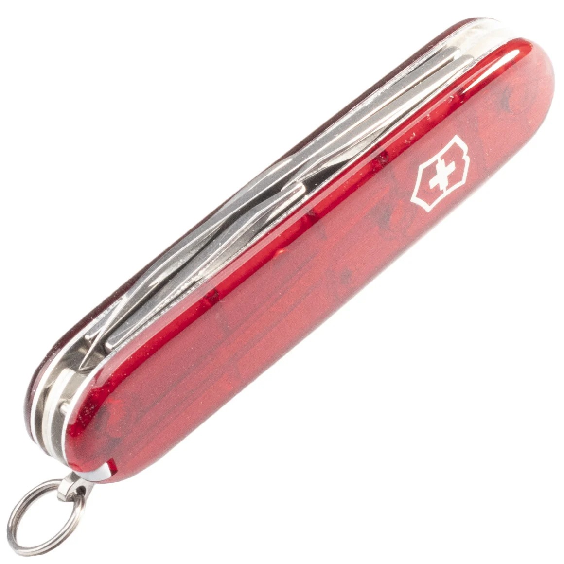 Nůž zavírací Victorinox Spartan Translucent - červený - Obrázek 3