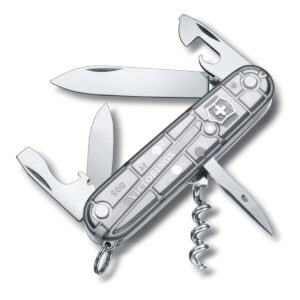 Nůž zavírací Victorinox Spartan Translucent - stříbrný