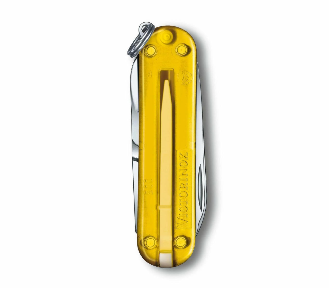 Nůž zavírací Victorinox Classic Translucent - žlutý - Obrázek 3