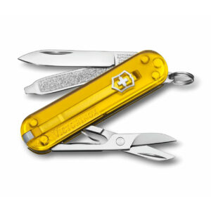 Nůž zavírací Victorinox Classic Translucent - žlutý