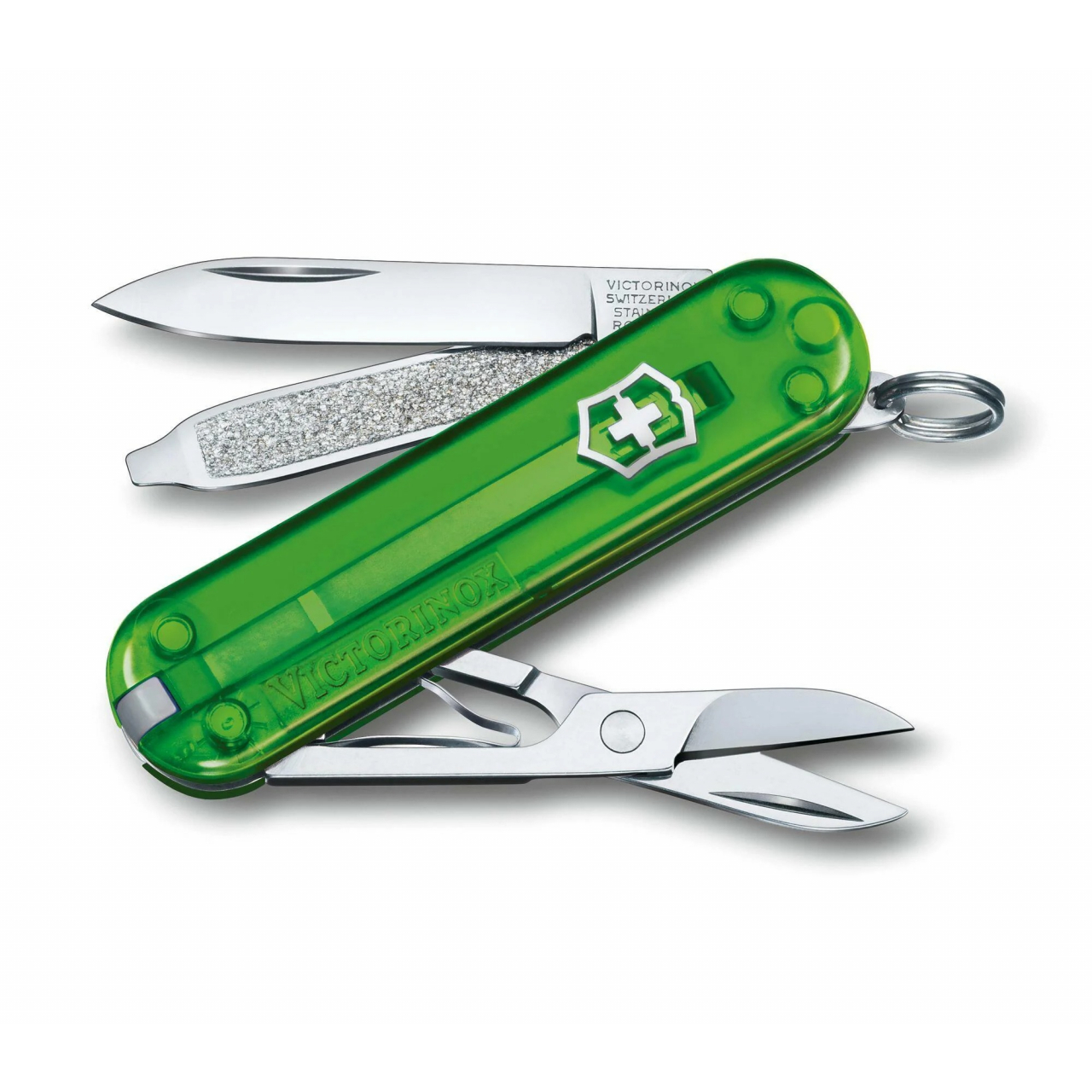 Nůž zavírací Victorinox Classic Translucent - zelený