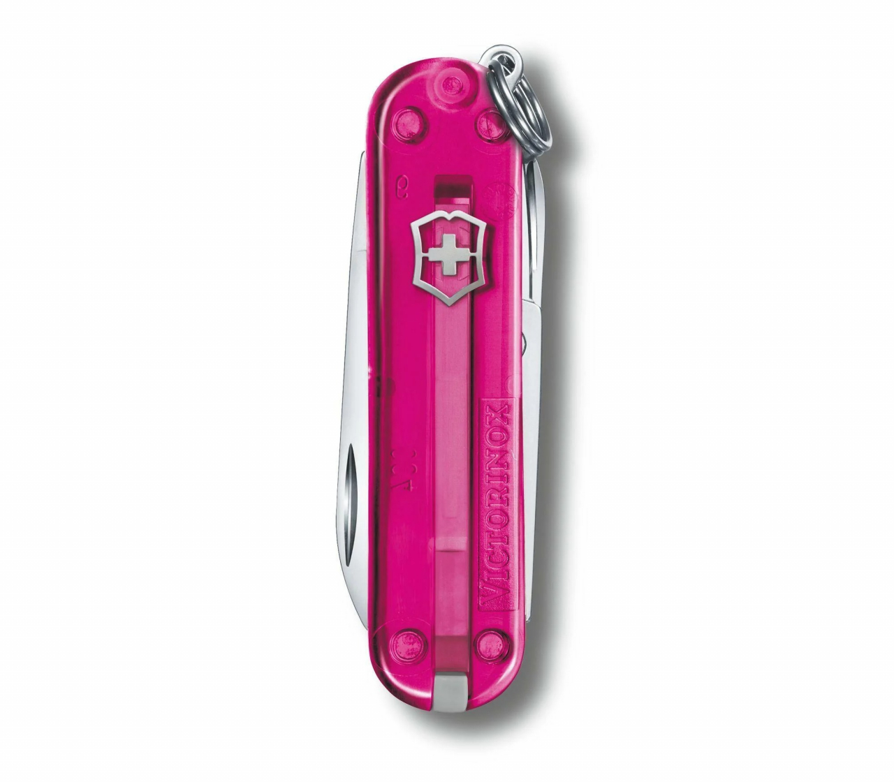 Nůž zavírací Victorinox Classic Translucent - růžový - Obrázek 4