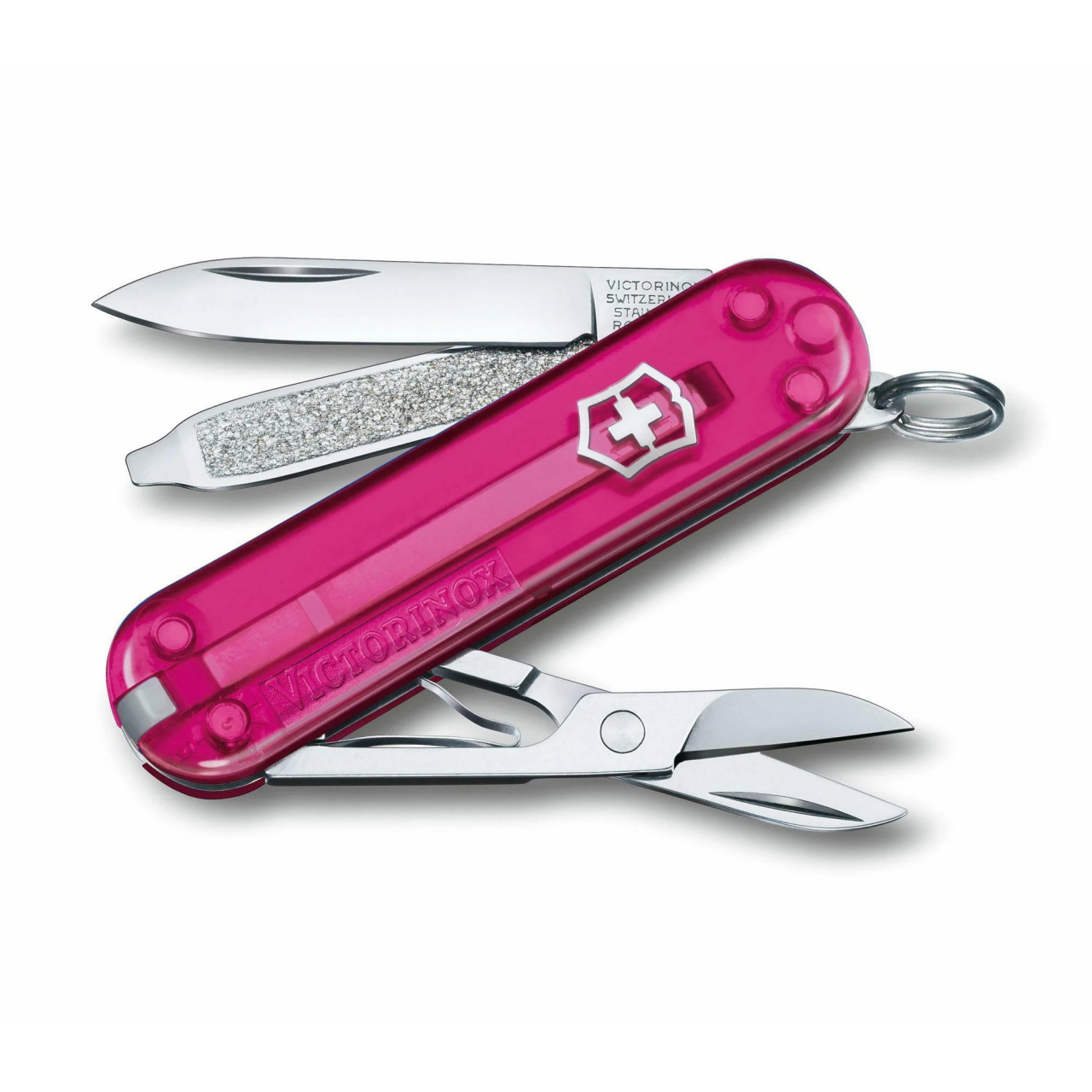 Nůž zavírací Victorinox Classic Translucent - růžový