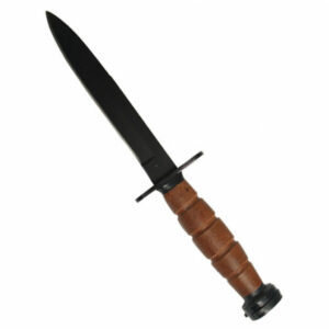 Bajonet US M4 samostatný repro - hnědý-černý