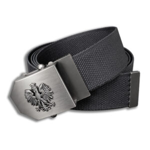 Opasek Polská orlice 4 cm nastavitelný - černý, 150