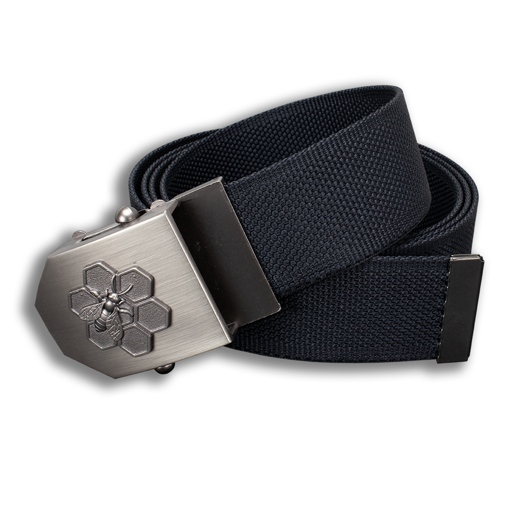 Opasek včelařský Včelka 4 cm nastavitelný - černý, 150