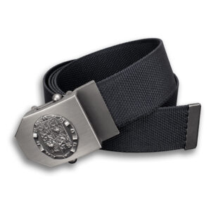 Opasek Městská policie 4 cm nastavitelný - černý, 150