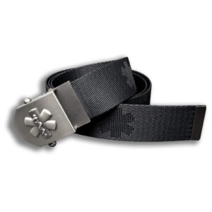 Opasek záchranářský Hvězda života 4 cm nastavitelný - černý, 150