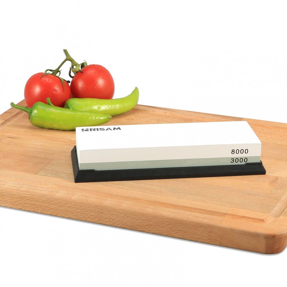 Brusný kámen Risam RW001 zrnitost 8000+3000 - šedý - Obrázek 4