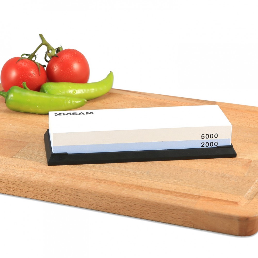 Brusný kámen Risam RW252 zrnitost 5000+2000 - šedý-modrý - Obrázek 3