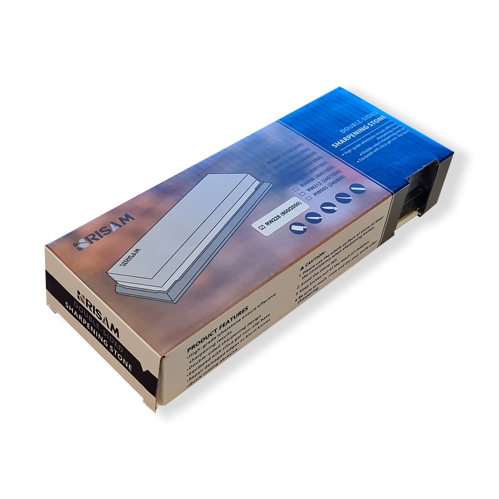 Brusný kámen Risam RW226 zrnitost 2000+600 - šedý - Obrázek 2