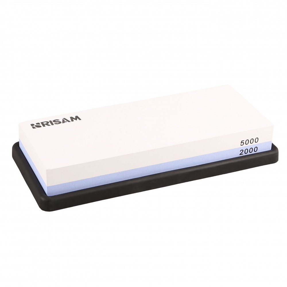 Brusný kámen Risam RW252-B zrnitost 5000+2000 - šedý-modrý