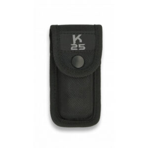 Pouzdro K25 na zavírací nůž s drukem - černé
