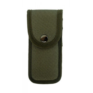 Pouzdro Dingo na zavírací nůž s drukem - olivové