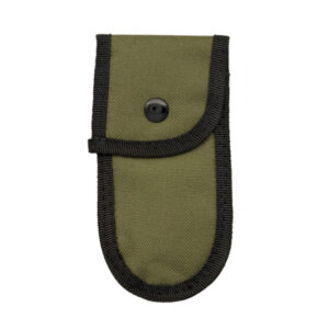 Pouzdro Dingo Barbaric na zavírací nůž s drukem 13x6 - olivové