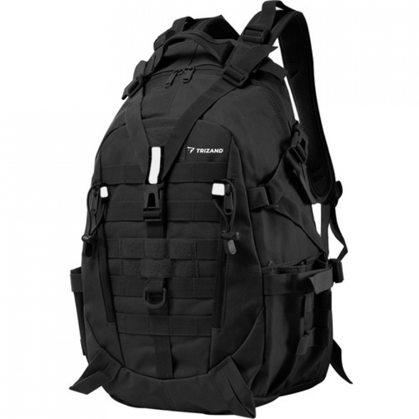 Batoh turistický Trizand 20534 25l - černý - Obrázek 3