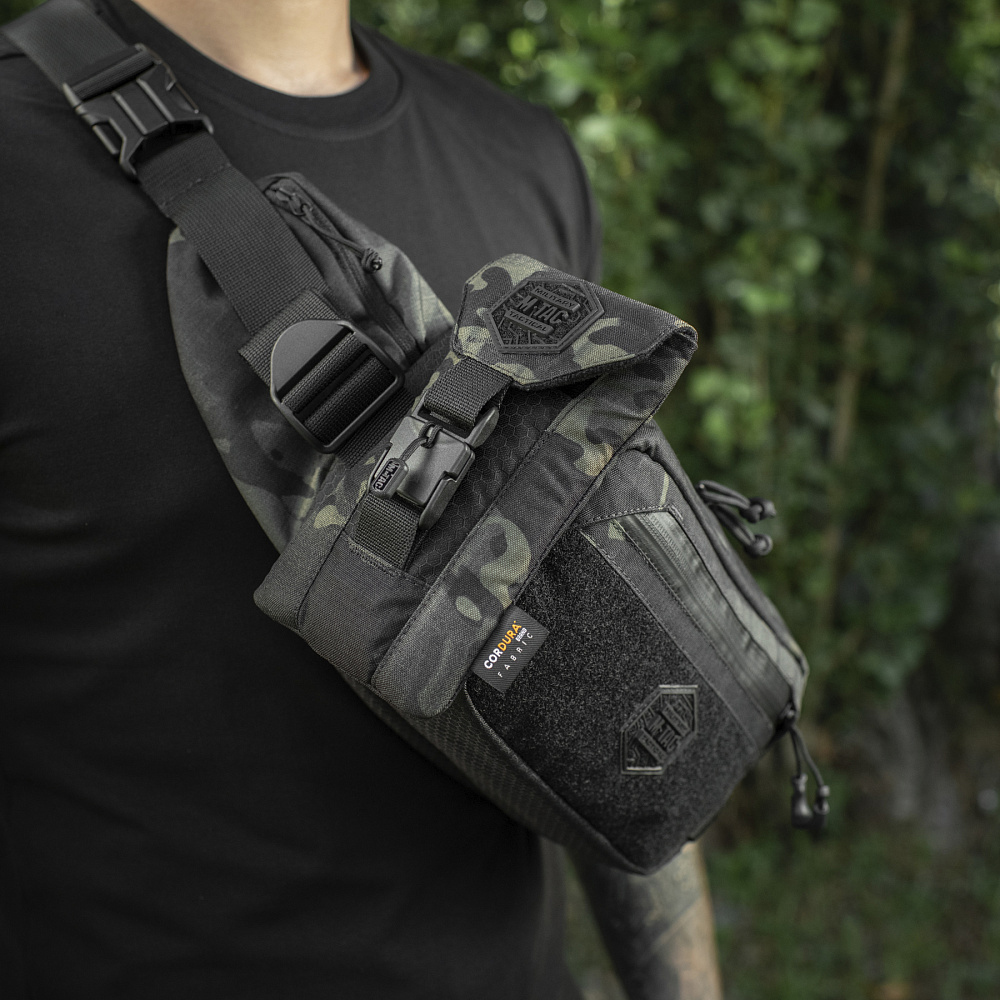 Pouzdro na telefon M-Tac Smartphone Pouch Hex L - multicam black - Obrázek 7