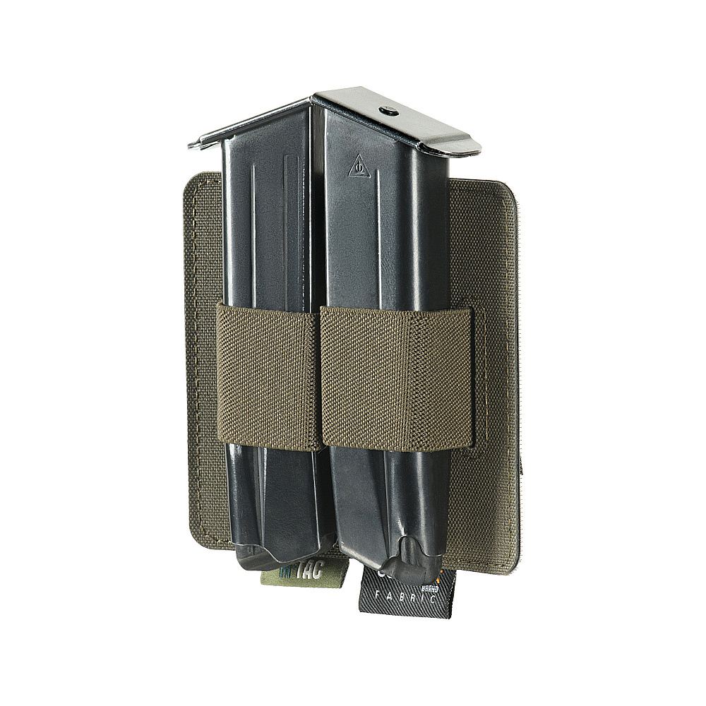 Pouzdro na zbraň M-Tac Double Mag Pouch Backed - ranger green - Obrázek 2