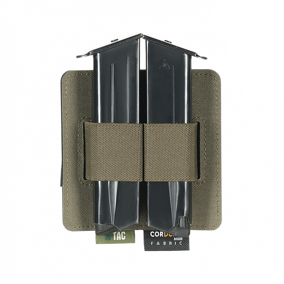 Pouzdro na zbraň M-Tac Double Mag Pouch Backed - ranger green - Obrázek 3