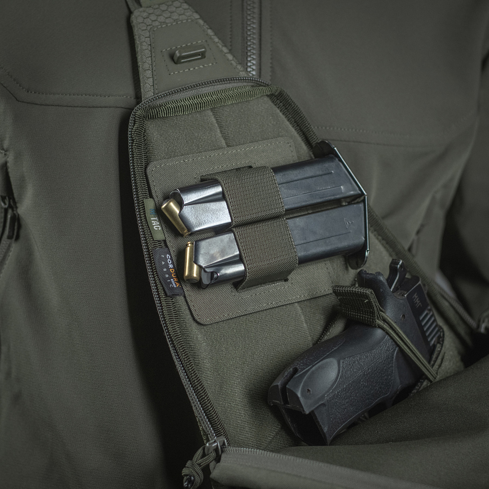 Pouzdro na zbraň M-Tac Double Mag Pouch Backed - ranger green - Obrázek 7