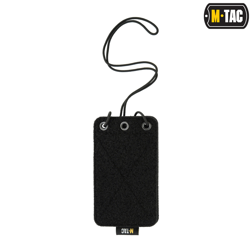 Kapsa na průkaz M-Tac Hanging ID Card Case - černý - Obrázek 2