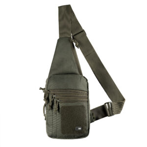 Batoh přes rameno M-Tac Bag Shoulder Chest Velcro - olivový