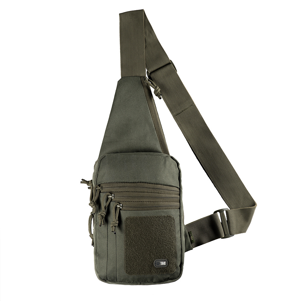 Batoh přes rameno M-Tac Bag Shoulder Chest Velcro - olivový