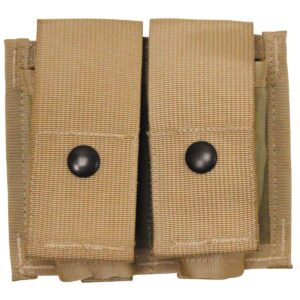 Pouzdro US Molle na 2 zásobníky - desert