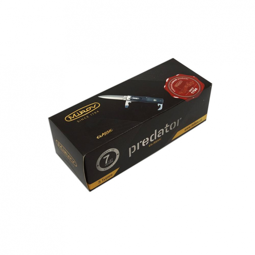 Nůž vyhazovací Mikov Predator 241-NH-1/KP - šedý-stříbrný - Obrázek 3