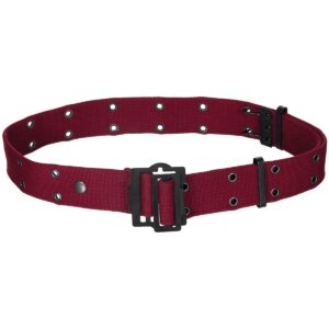 Opasek MFH francouzské armády 4,5 cm - tmavě červený, 120