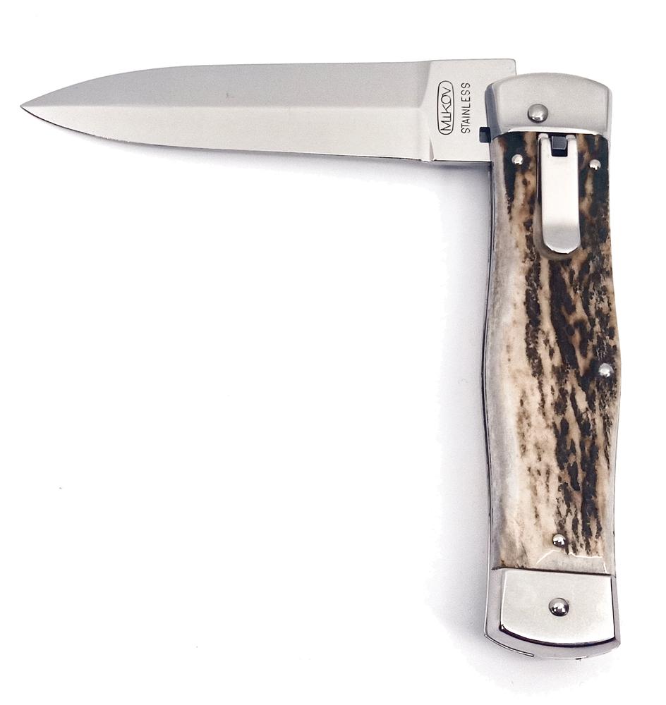 Nůž vyhazovací Mikov Predator 241-NP-1/Hammer - béžový-stříbrný - Obrázek 2