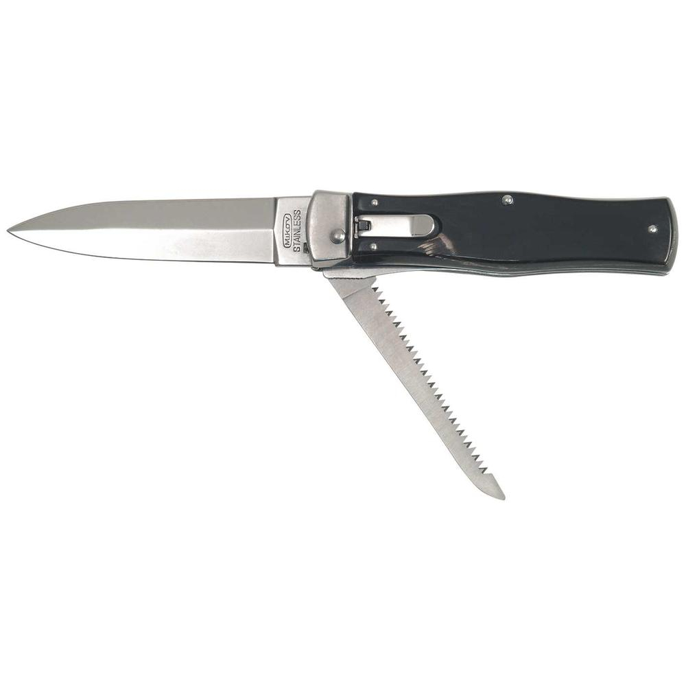 Nůž vyhazovací Mikov Predator 241-NR-2/KP - černý-stříbrný