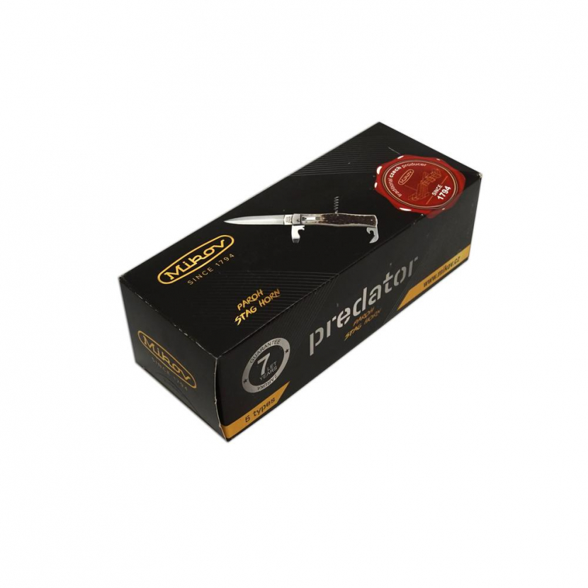 Nůž vyhazovací Mikov Predator 241-NP-2/KP - béžový-stříbrný - Obrázek 3