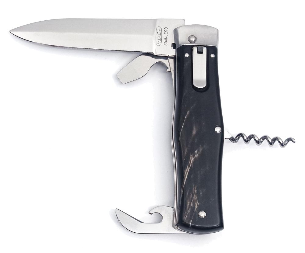 Nůž vyhazovací Mikov Predator 241-NR-4/KP - černý-stříbrný - Obrázek 6