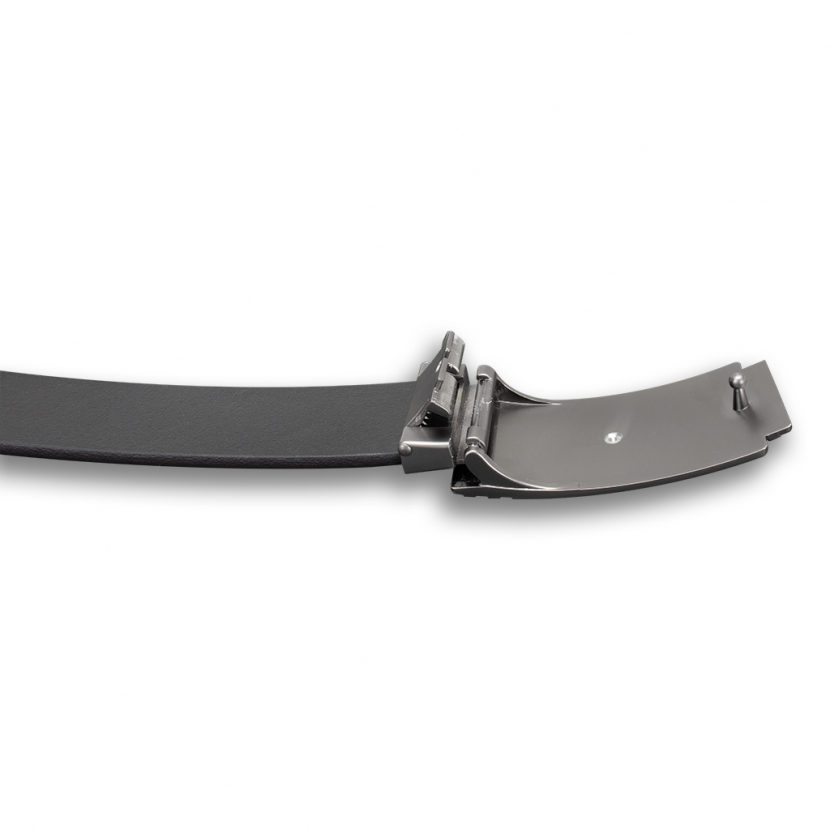 Opasek kožený záchranářský Hvězda života Šachovnice 4 cm - černý, 130 - Obrázek 3