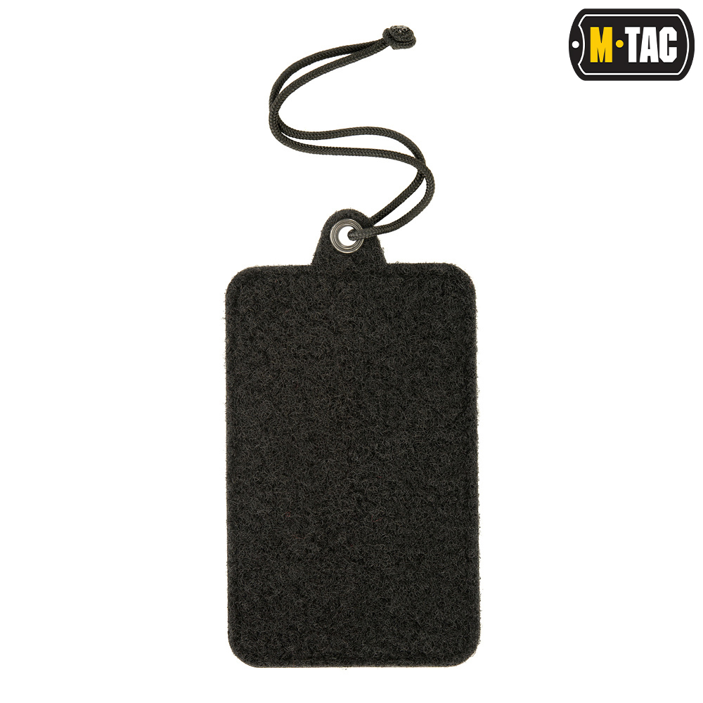 Pouzdro závěsné M-Tac ID s poutkem - černé - Obrázek 2