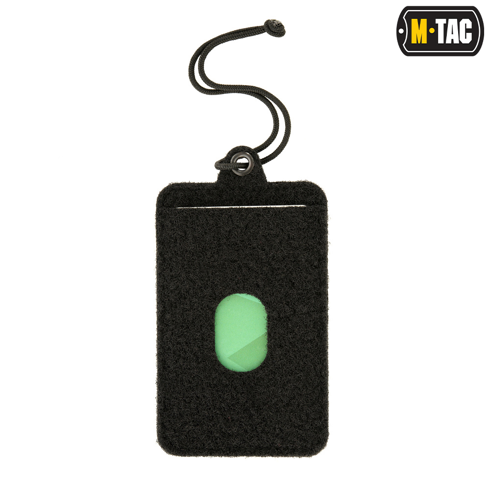 Pouzdro závěsné M-Tac ID s poutkem - černé - Obrázek 4