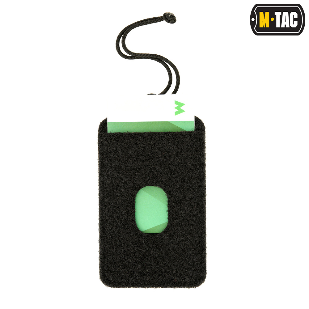 Pouzdro závěsné M-Tac ID s poutkem - černé - Obrázek 6