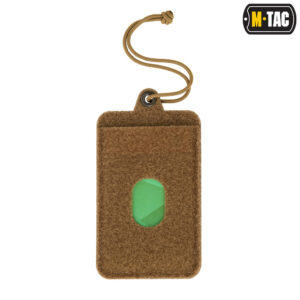 Pouzdro závěsné M-Tac ID s poutkem - coyote