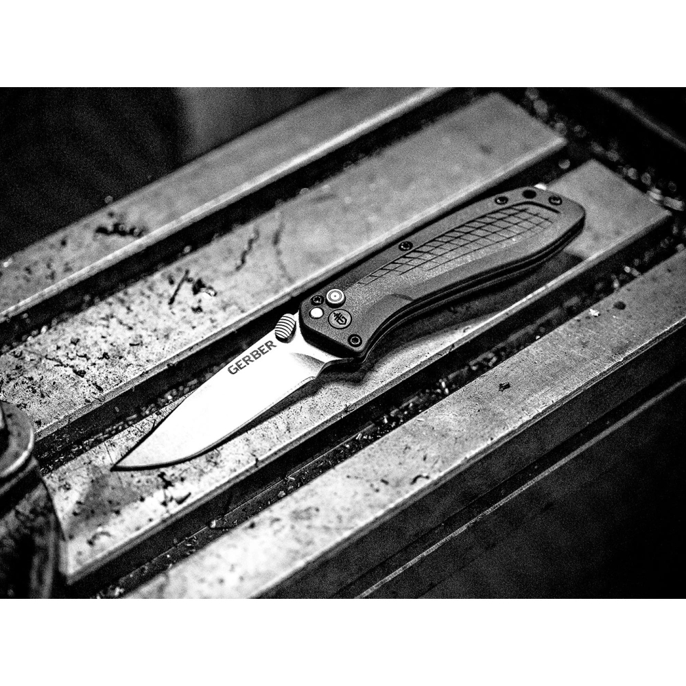 Nůž zavírací Gerber US Assist S30V - černý-stříbrný - Obrázek 2