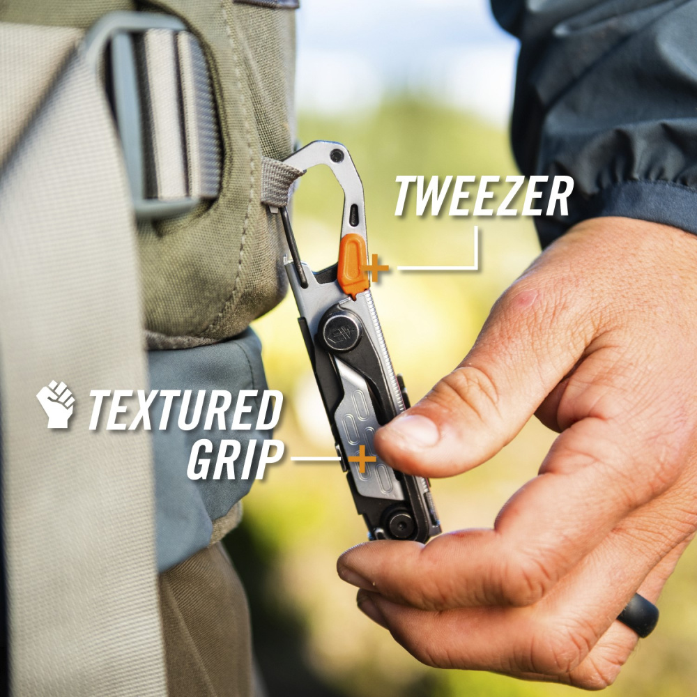 Multifunkční nástroj Gerber Stakeout - stříbrný-černý - Obrázek 4