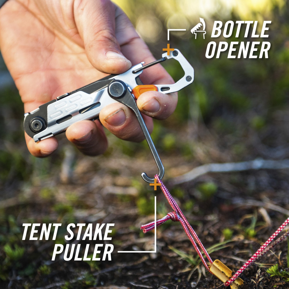 Multifunkční nástroj Gerber Stakeout - stříbrný-černý - Obrázek 5