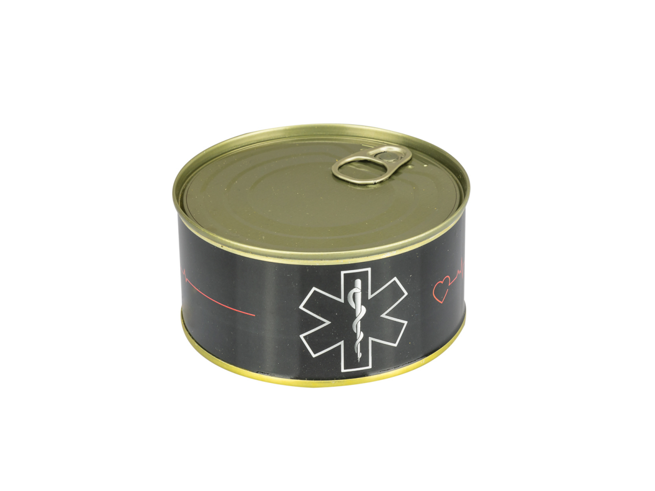 Opasek dárkový záchranářský Hvězda života 4 cm - černý, 150 - Obrázek 2