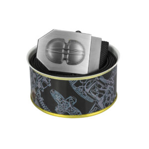 Opasek dárkový motorkářský Boxer 4 cm - modrý, 150